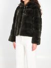 reversible green fur