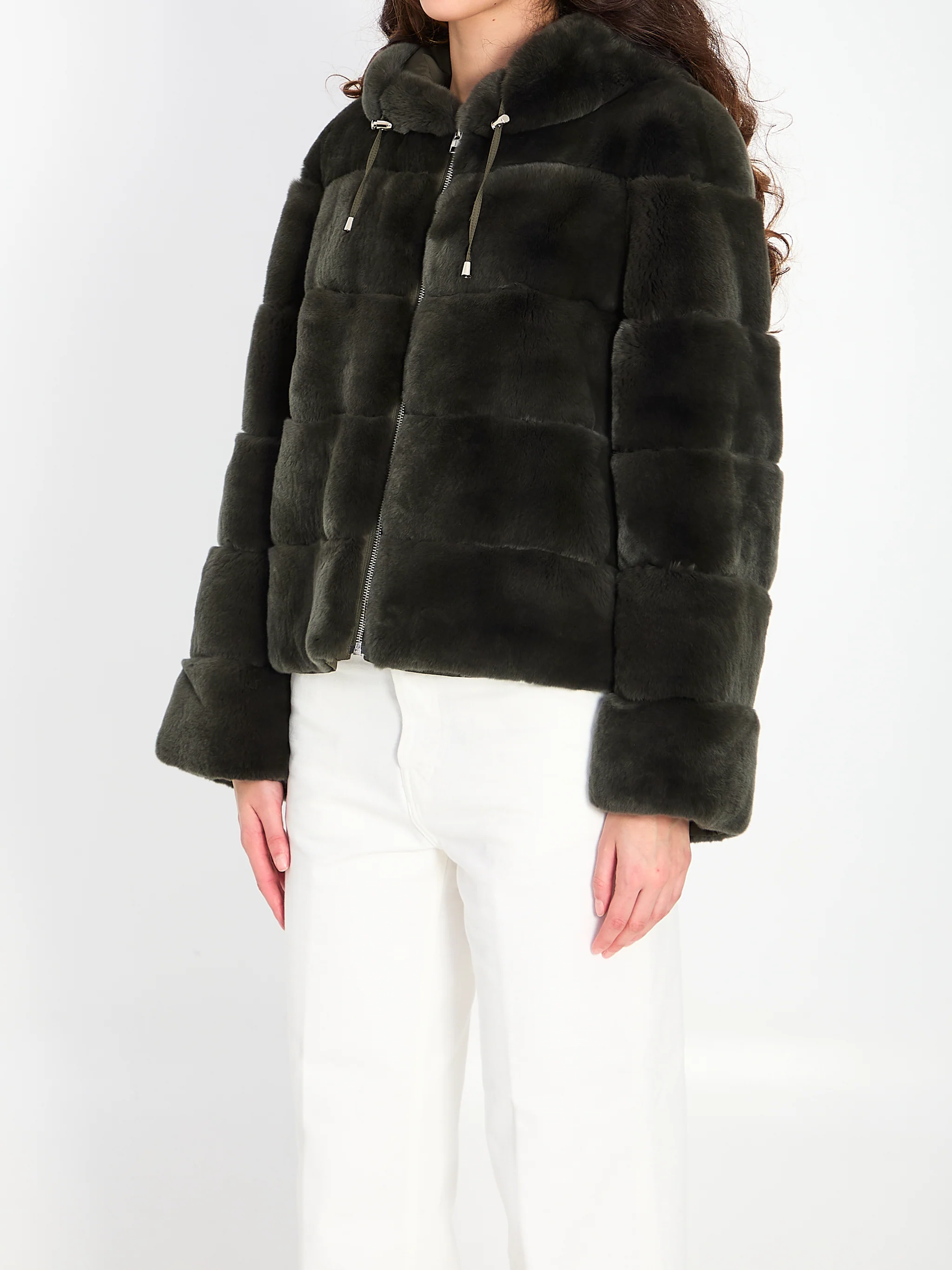 reversible green fur