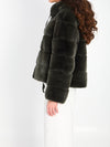 reversible green fur