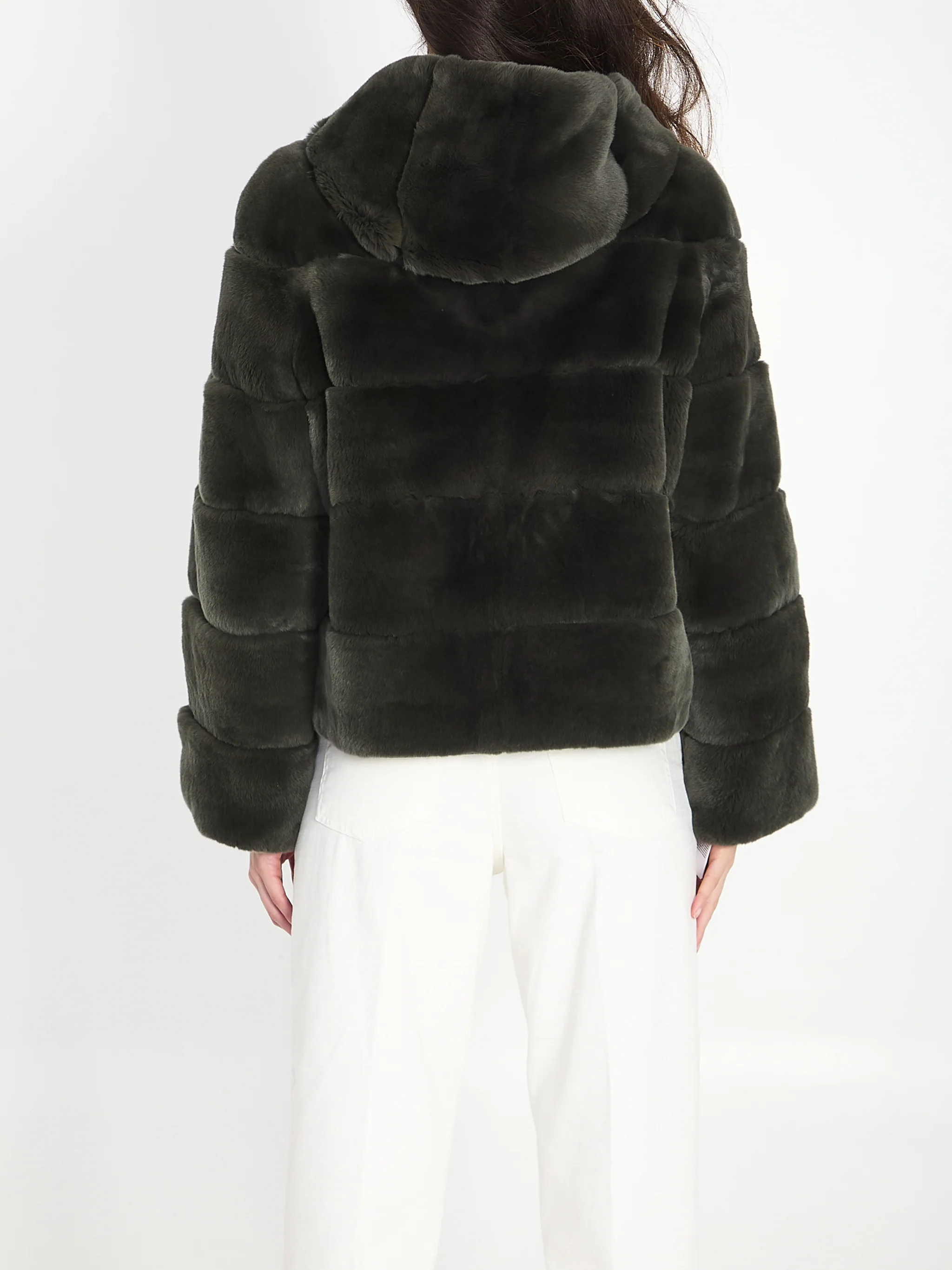 reversible green fur