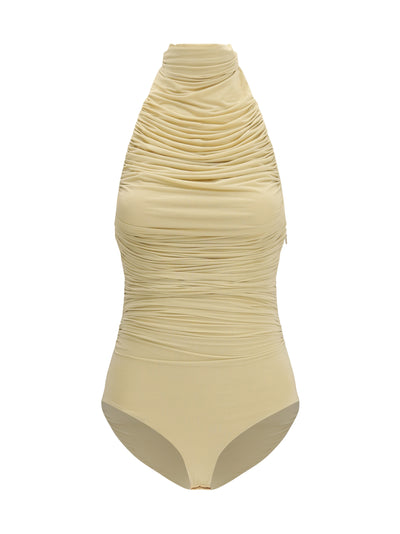 draped bodysuit
