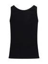 tank top in cotton rib stretch