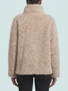 short faux fur coat