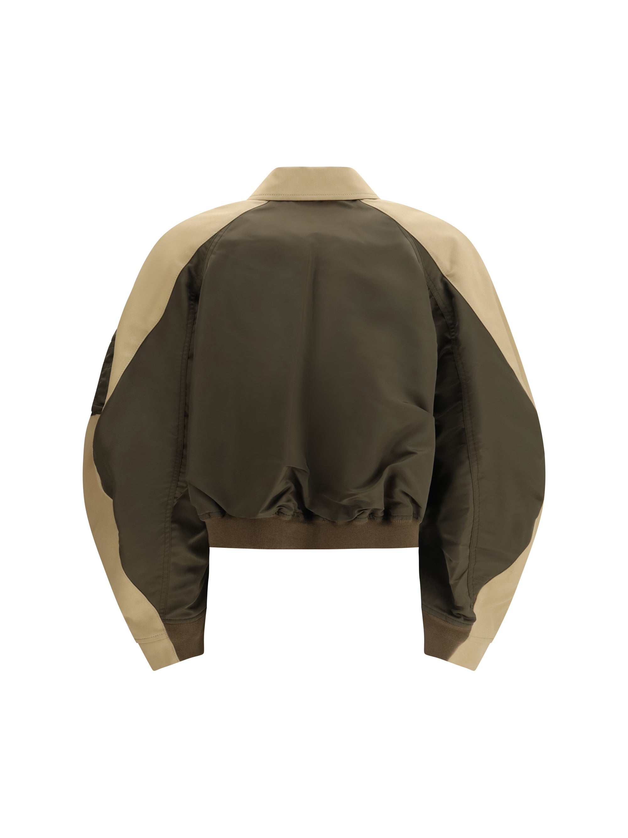 SACAI 2 cotton and nylon bomber jacke