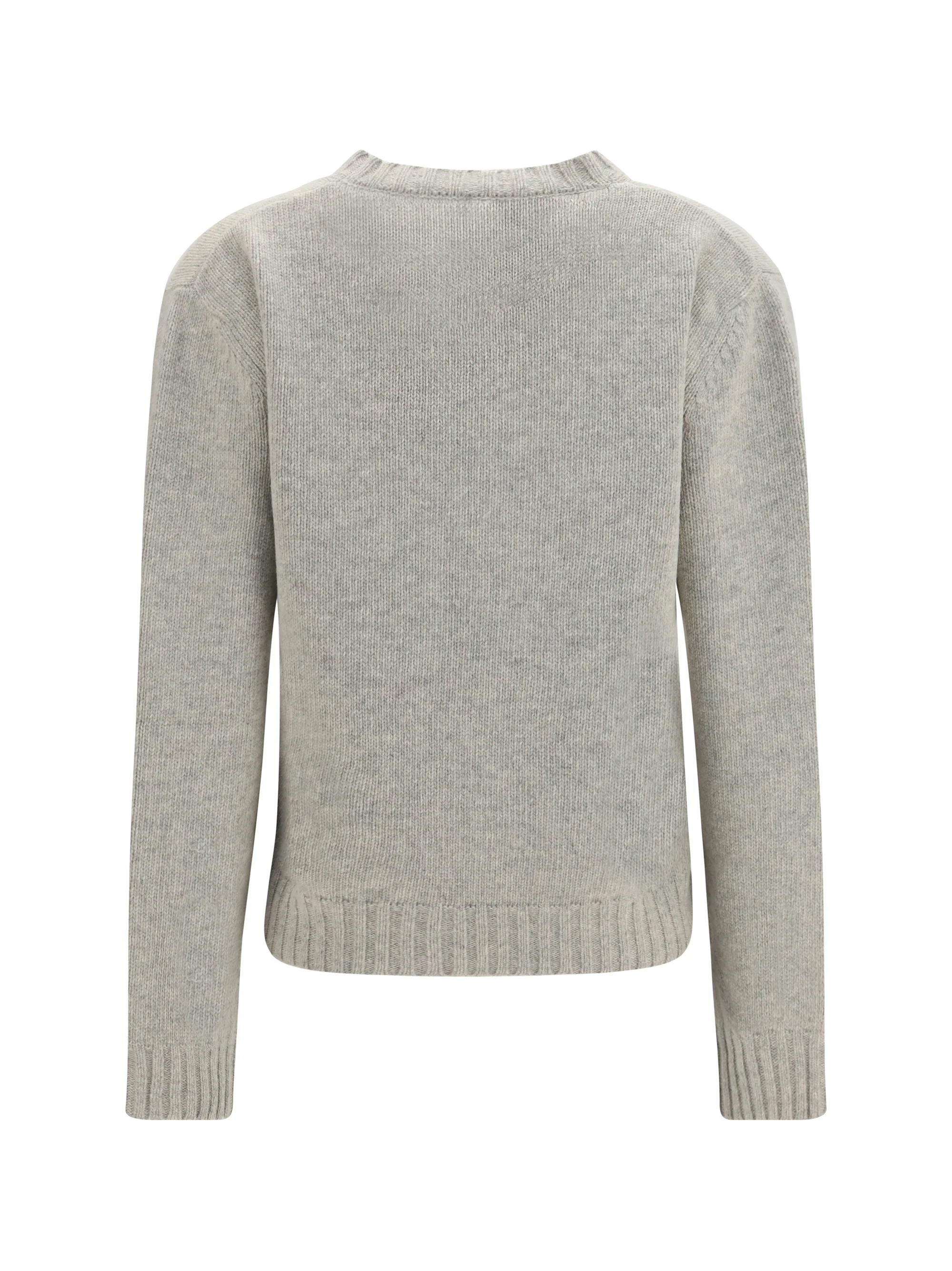 MM6 L knitted sweater with logo lettering