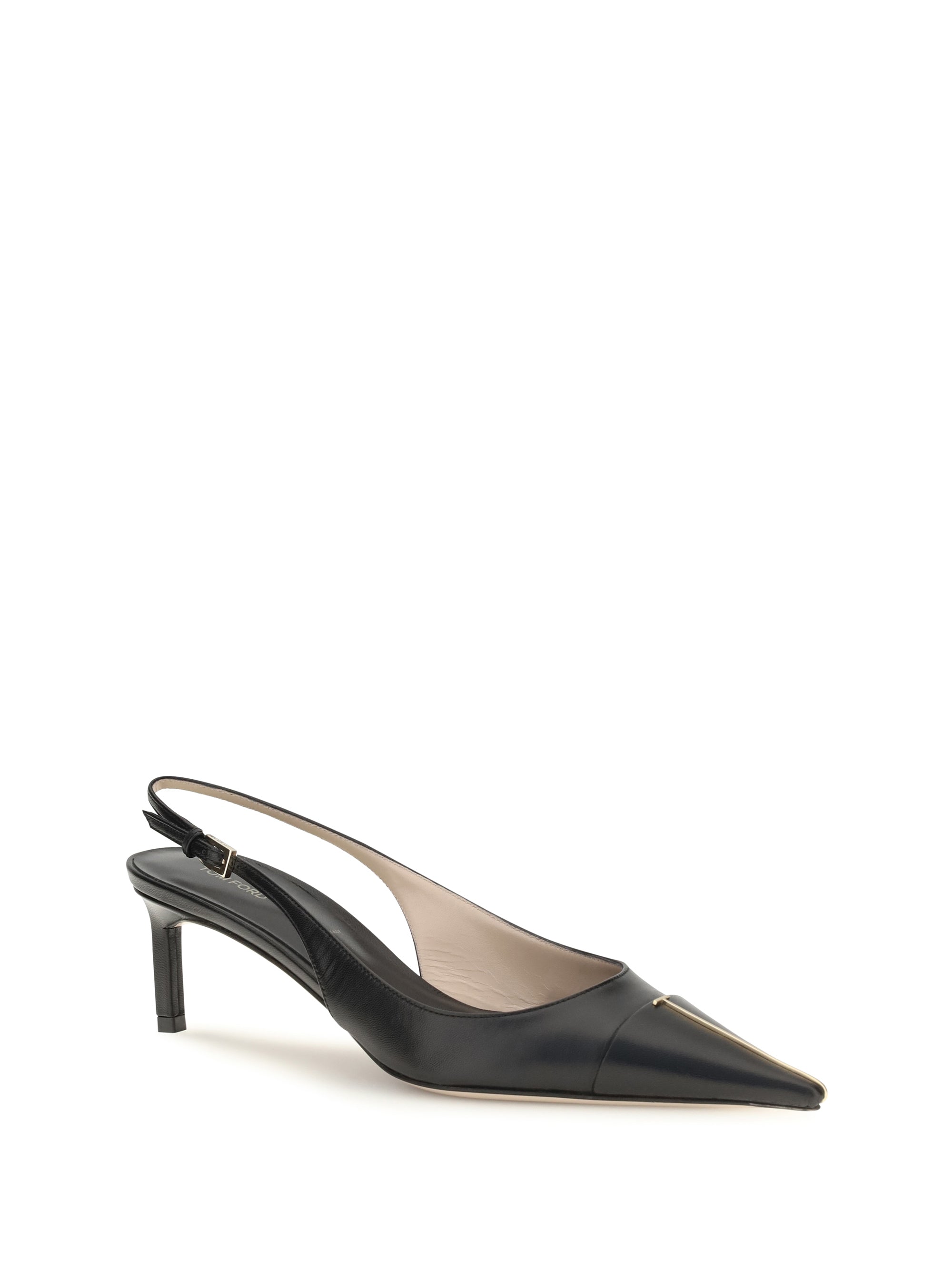 leather slingback pumps
