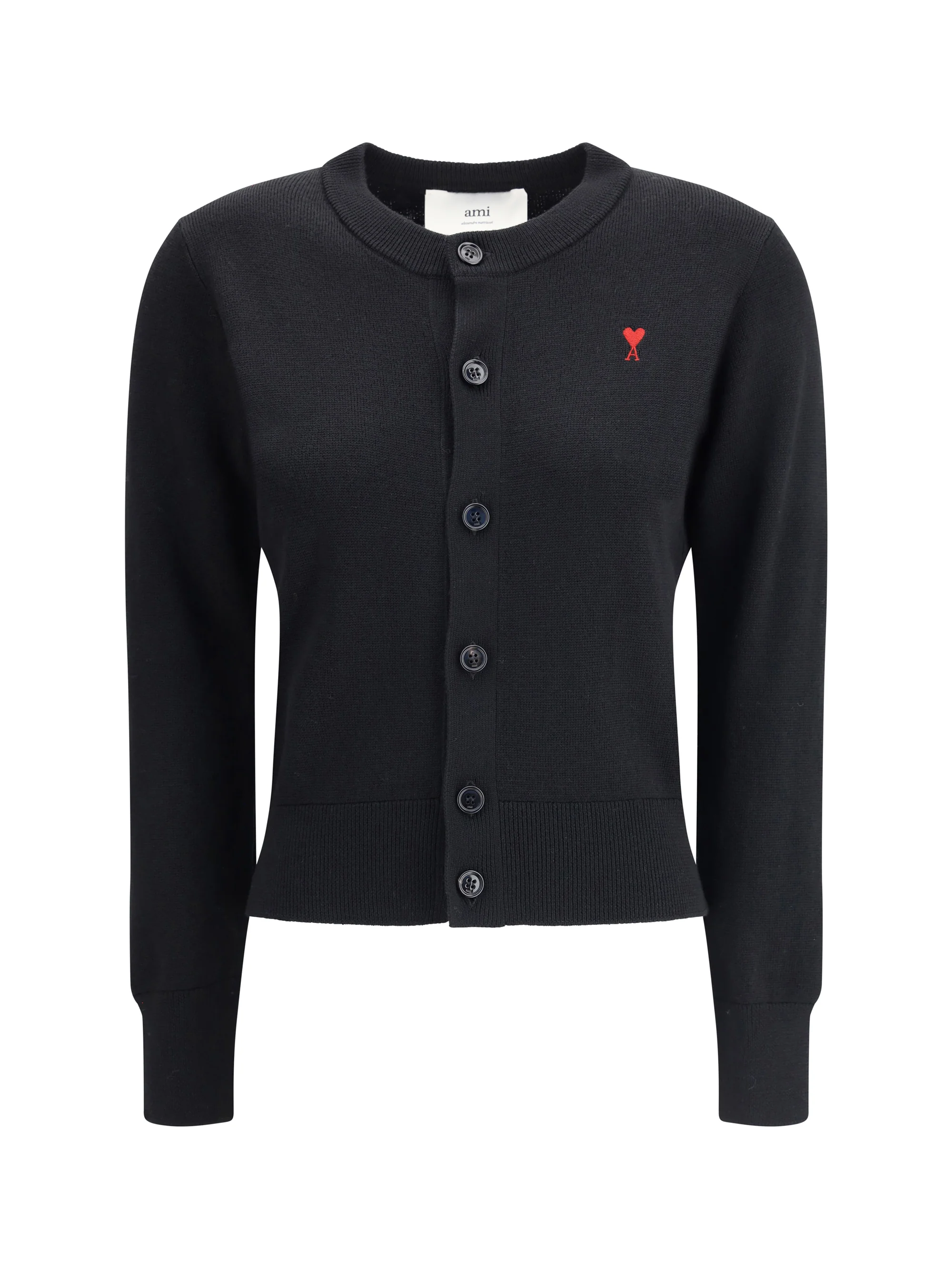 ami de coeur merino wool cardigan