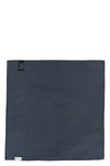 linea cerimonia pocket square in patterned jacquard silk