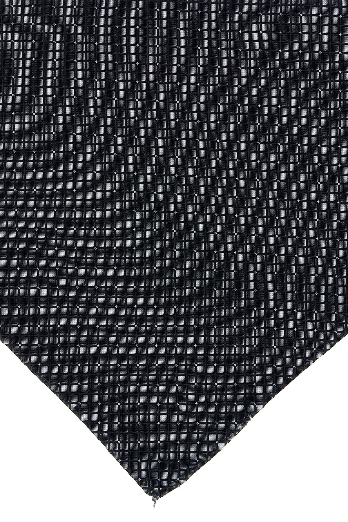 linea cerimonia pocket square in patterned jacquard silk