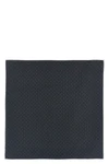 linea cerimonia pocket square in patterned jacquard silk