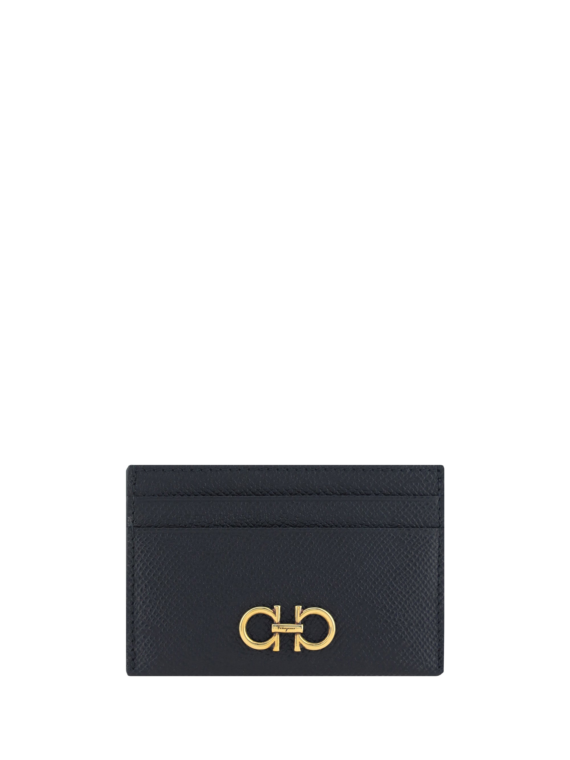 FERRAGAMO OS gancini card holder