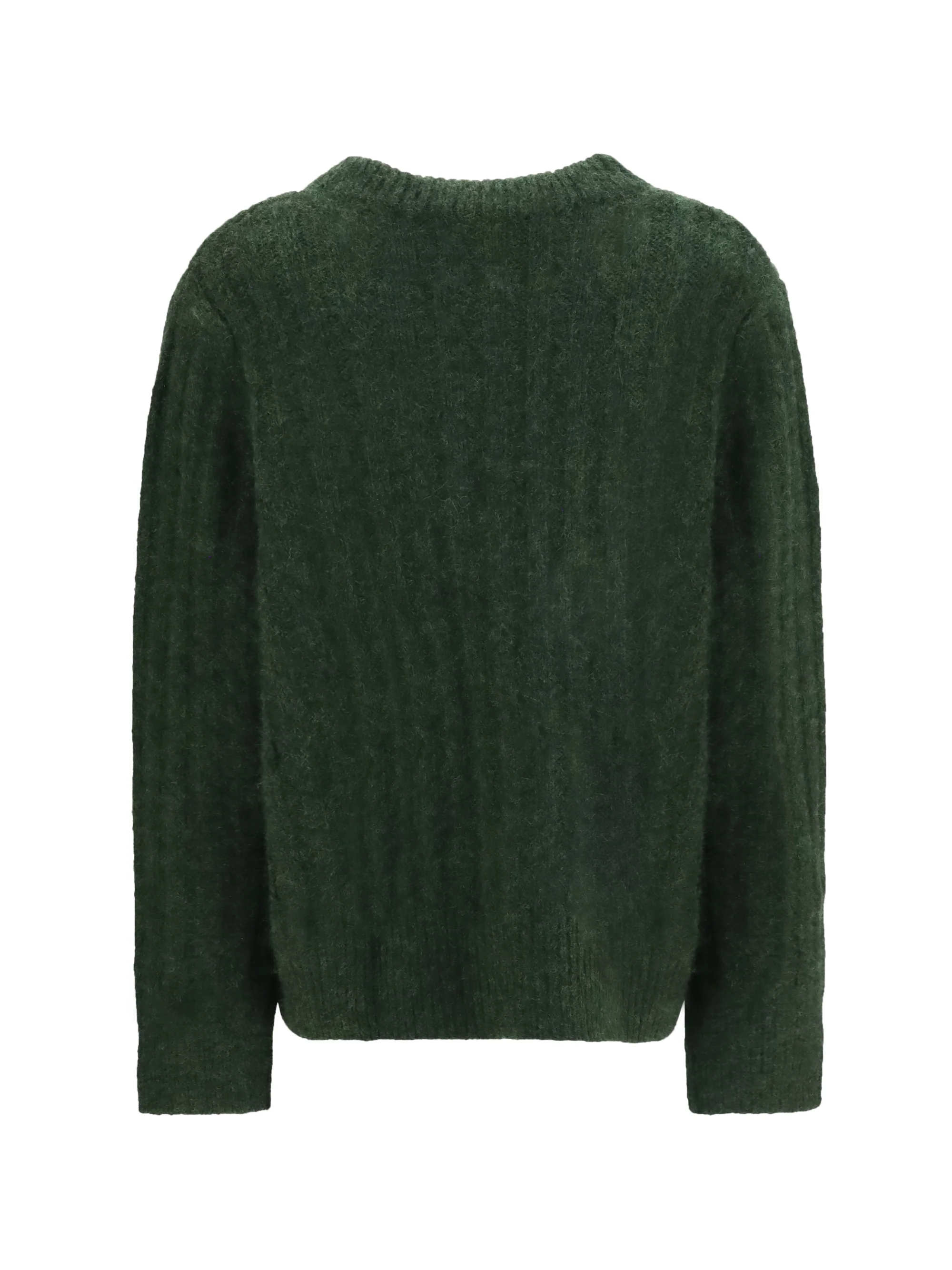 ALLUDE L cashmere and silk crewneck sweater