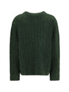 cashmere and silk crewneck sweater