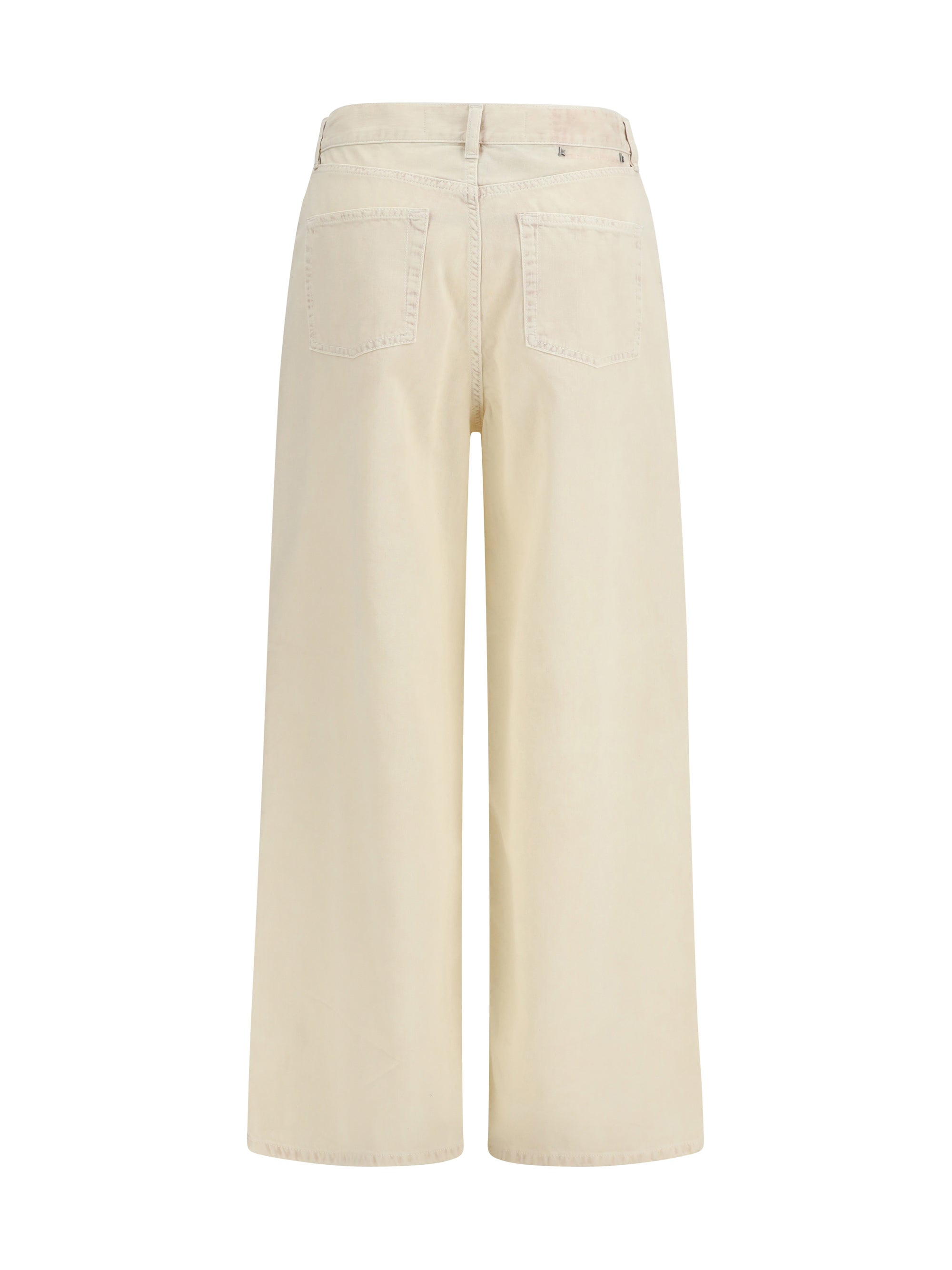 GOLDEN GOOSE 27 wide-leg cotton denim jeans