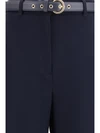 elegant pants with belt