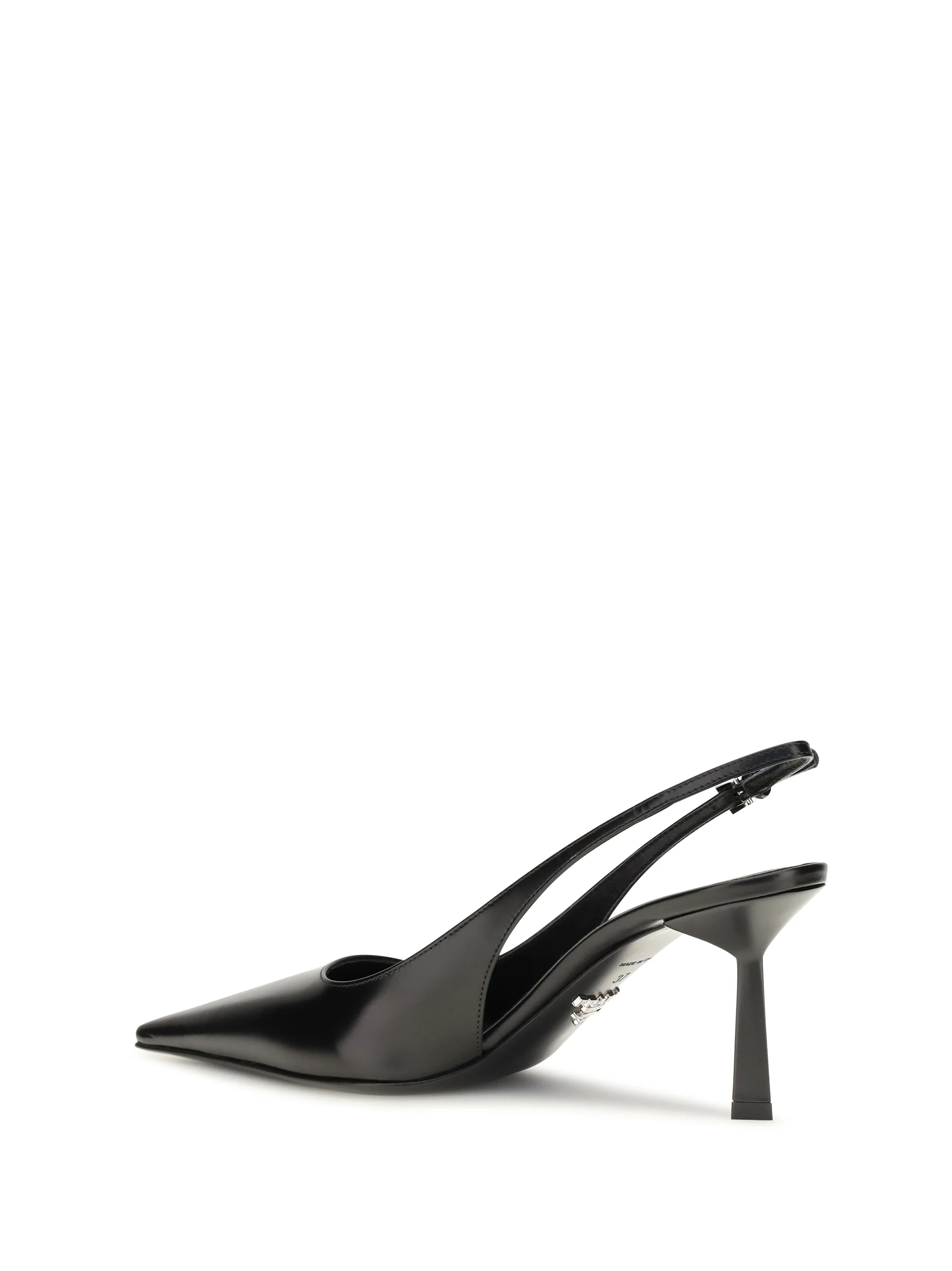 leather slingback pumps