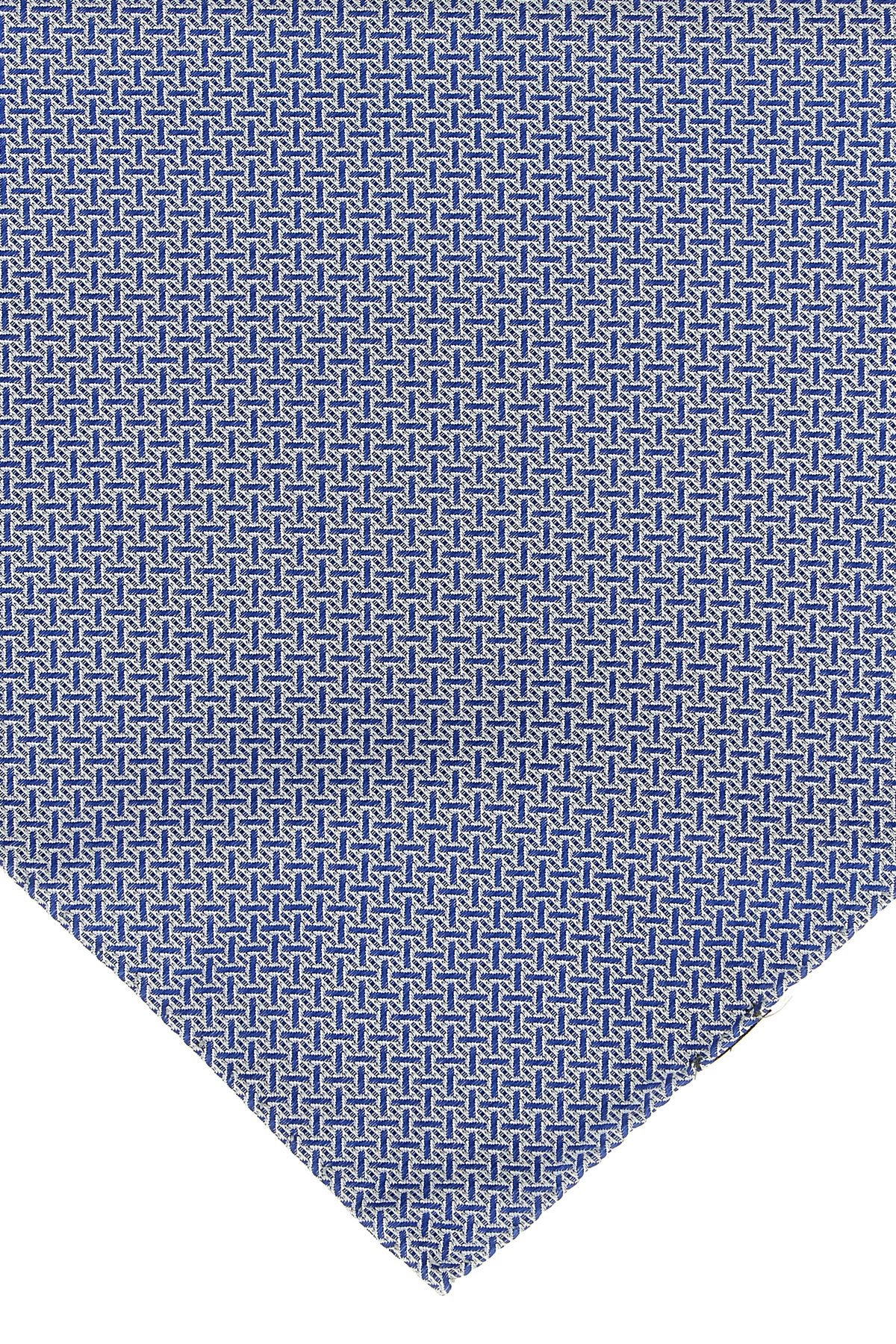 linea cerimonia pocket square in patterned fabric