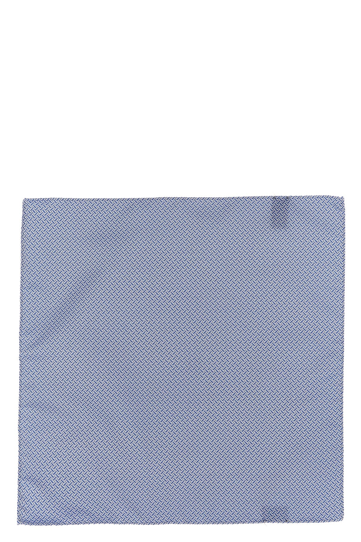 linea cerimonia pocket square in patterned fabric
