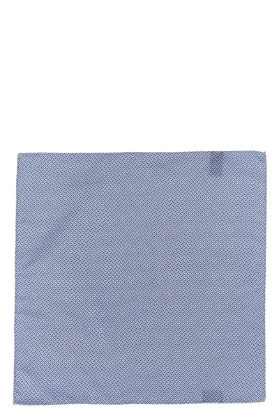 linea cerimonia pocket square in patterned fabric