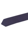 patterned silk jacquard tie