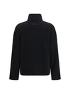 two-tone high-neck sweater
