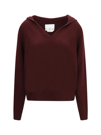 cashmere hooded sweater