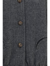 coiba herringbone wool blend jacket