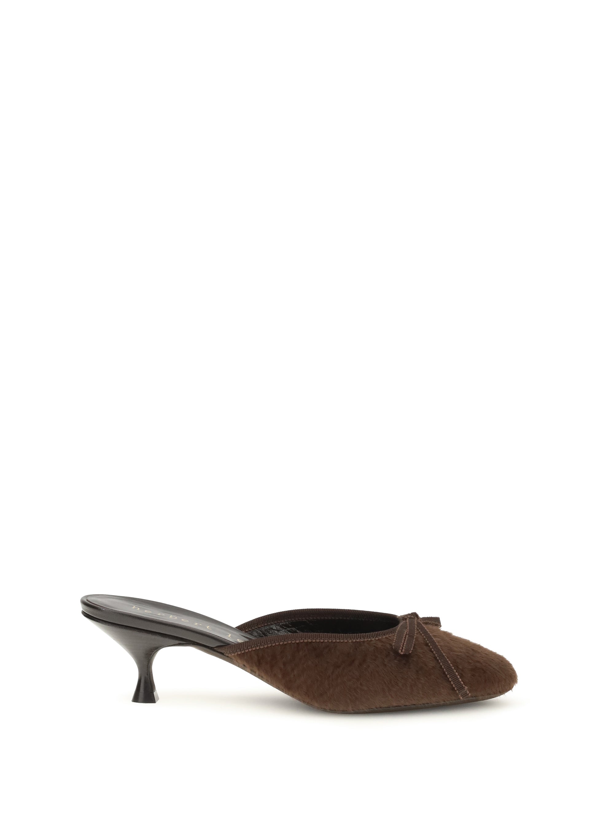 HERBERT LEVINE 36 fur sandals