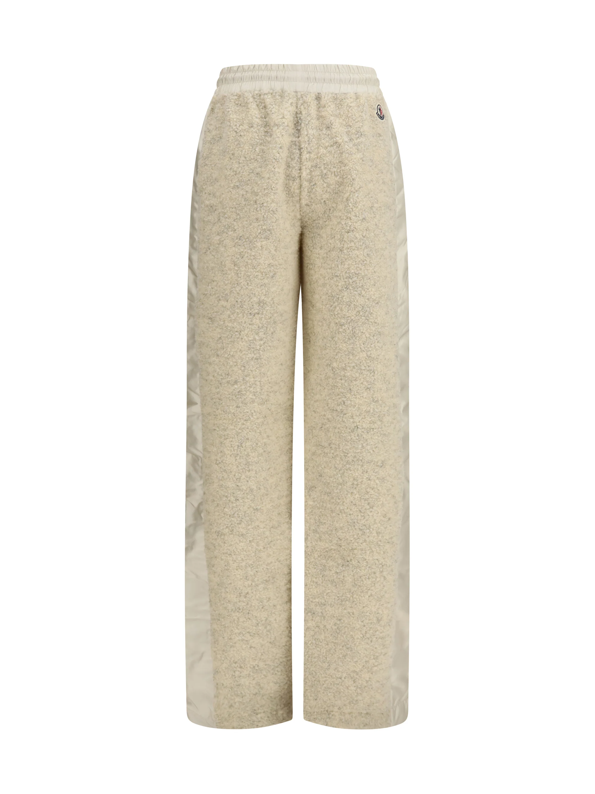 MONCLER L teddy-effect fleece sweatpants