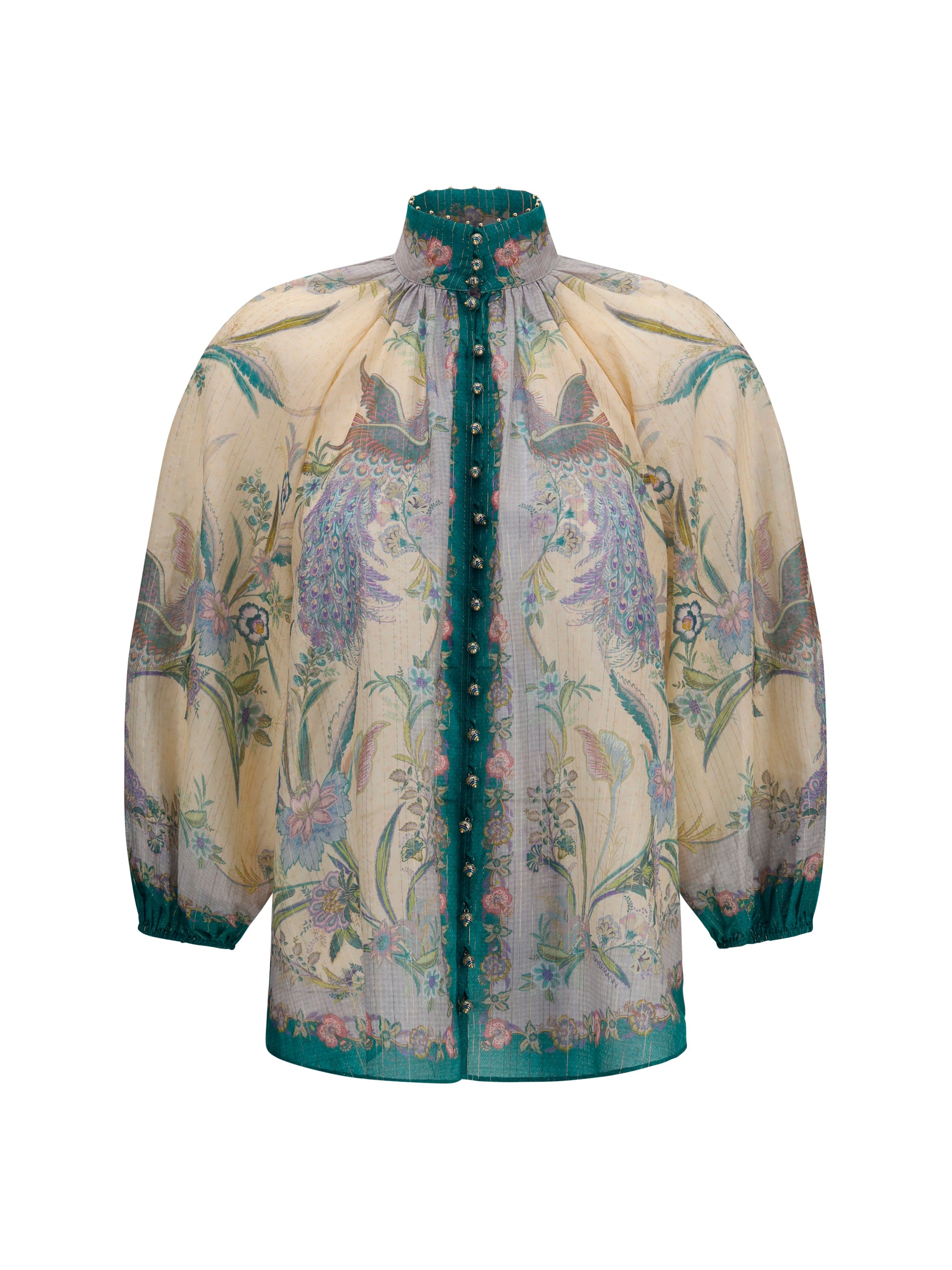 ZIMMERMANN 0 indra ruffle shirt