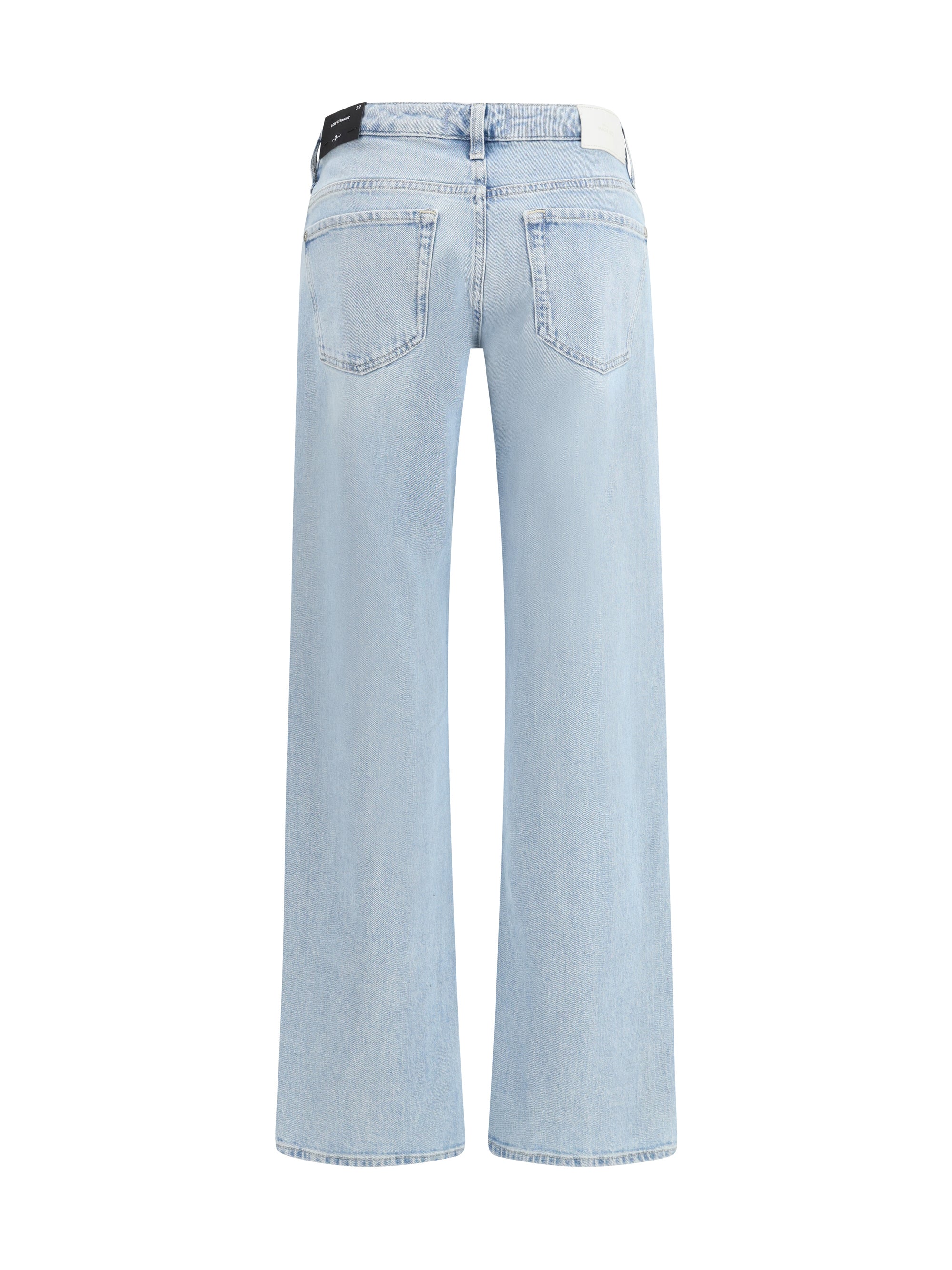 7FOR 26 low straight jeans