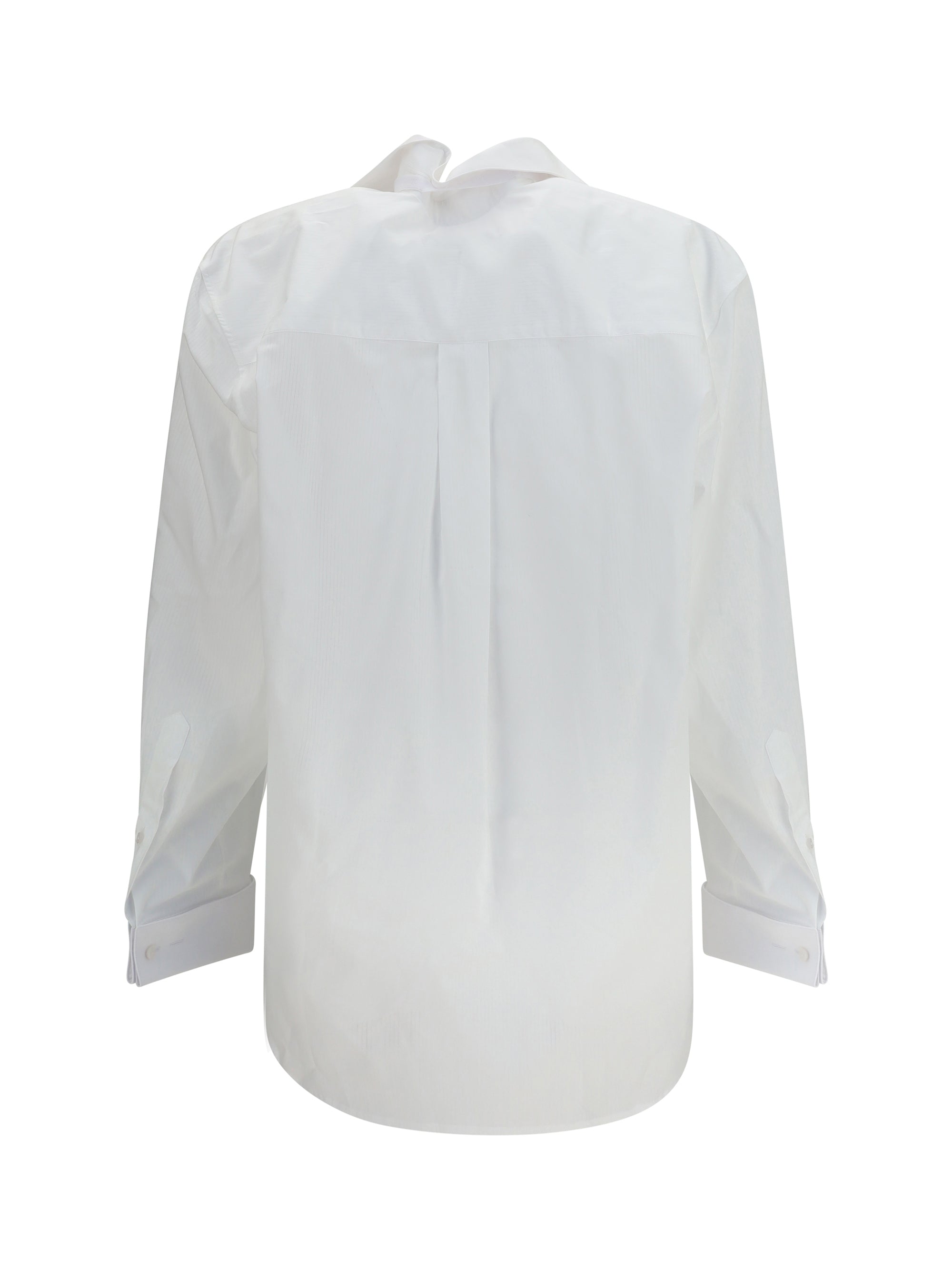 ALAIA S shirt with elasticated collar
