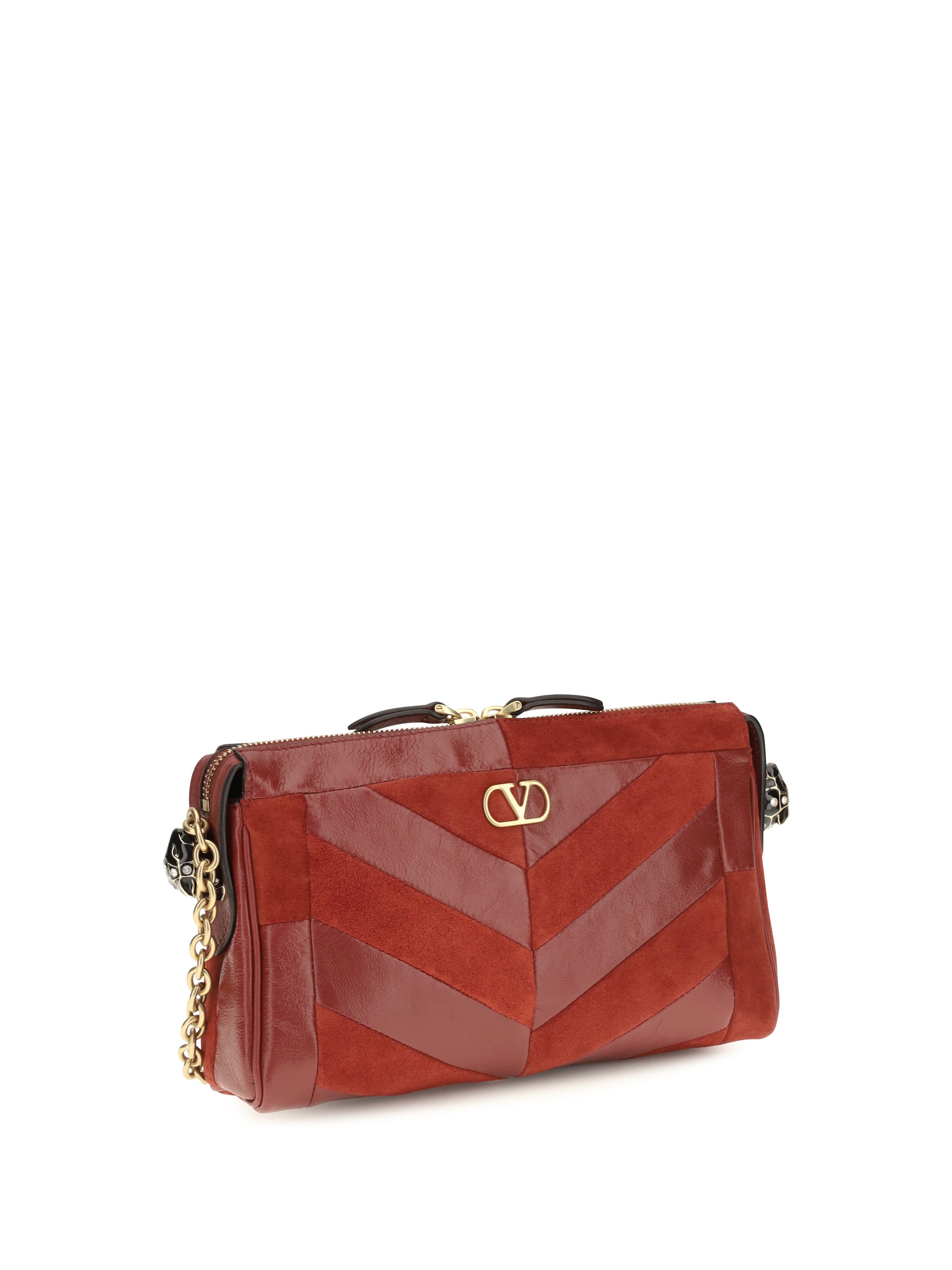 panthea shoulder bag chevron pattern