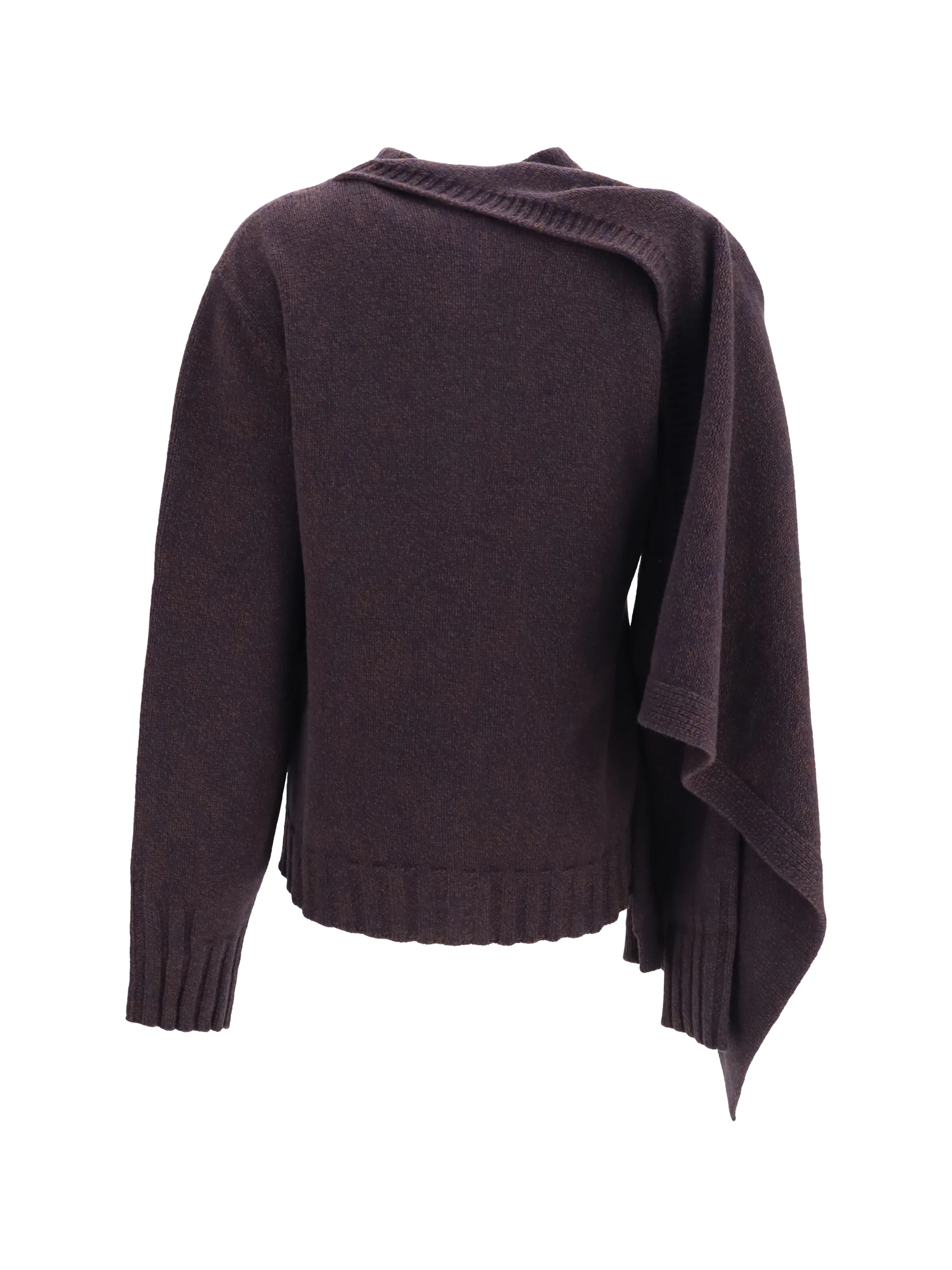 crewneck cardigan