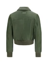 cropped nappa valstarino jacket