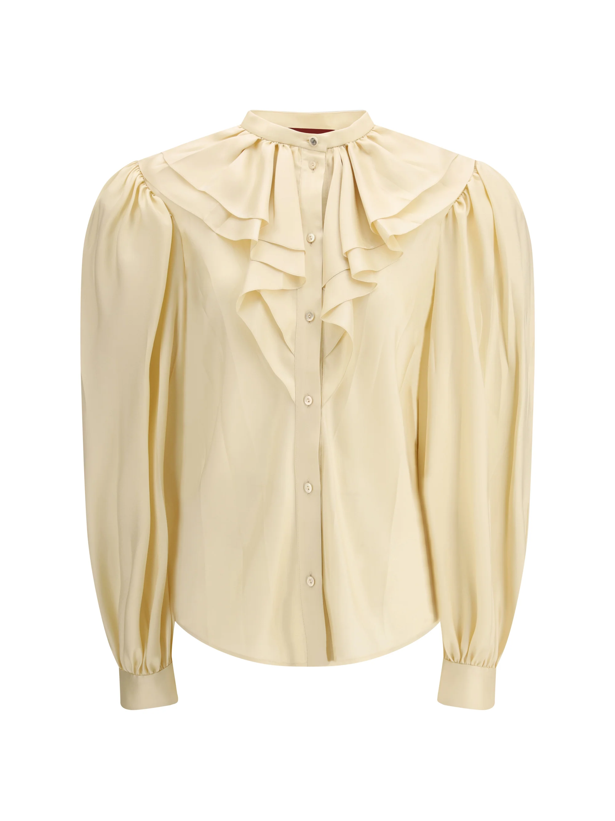 silk twill shirt