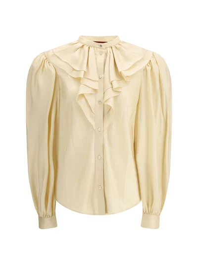 silk twill shirt
