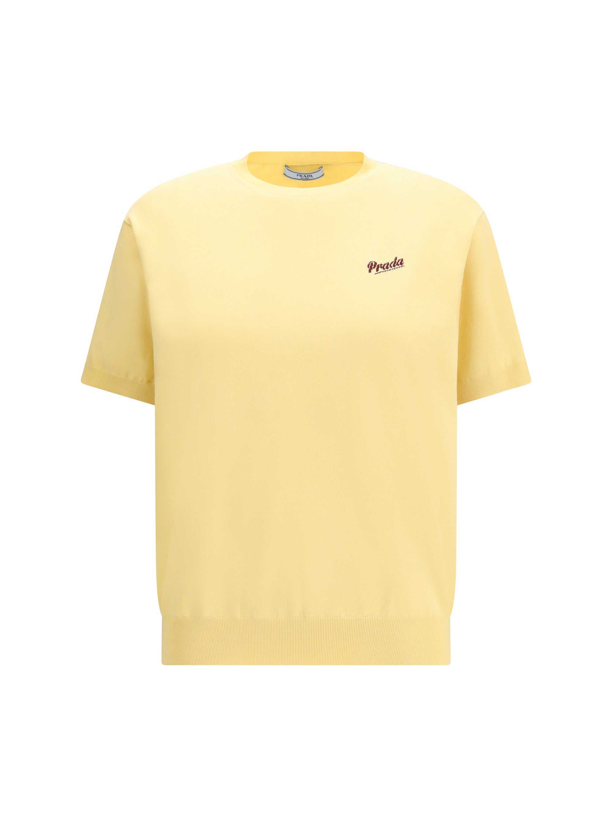 PRADA 40 silk crewneck sweater 