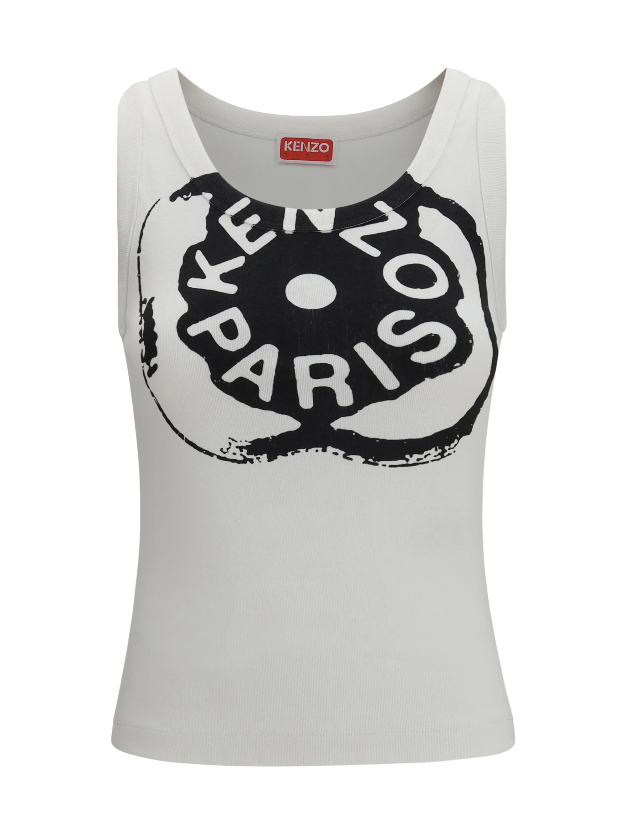 boke flower 2.0 ribbed tank top