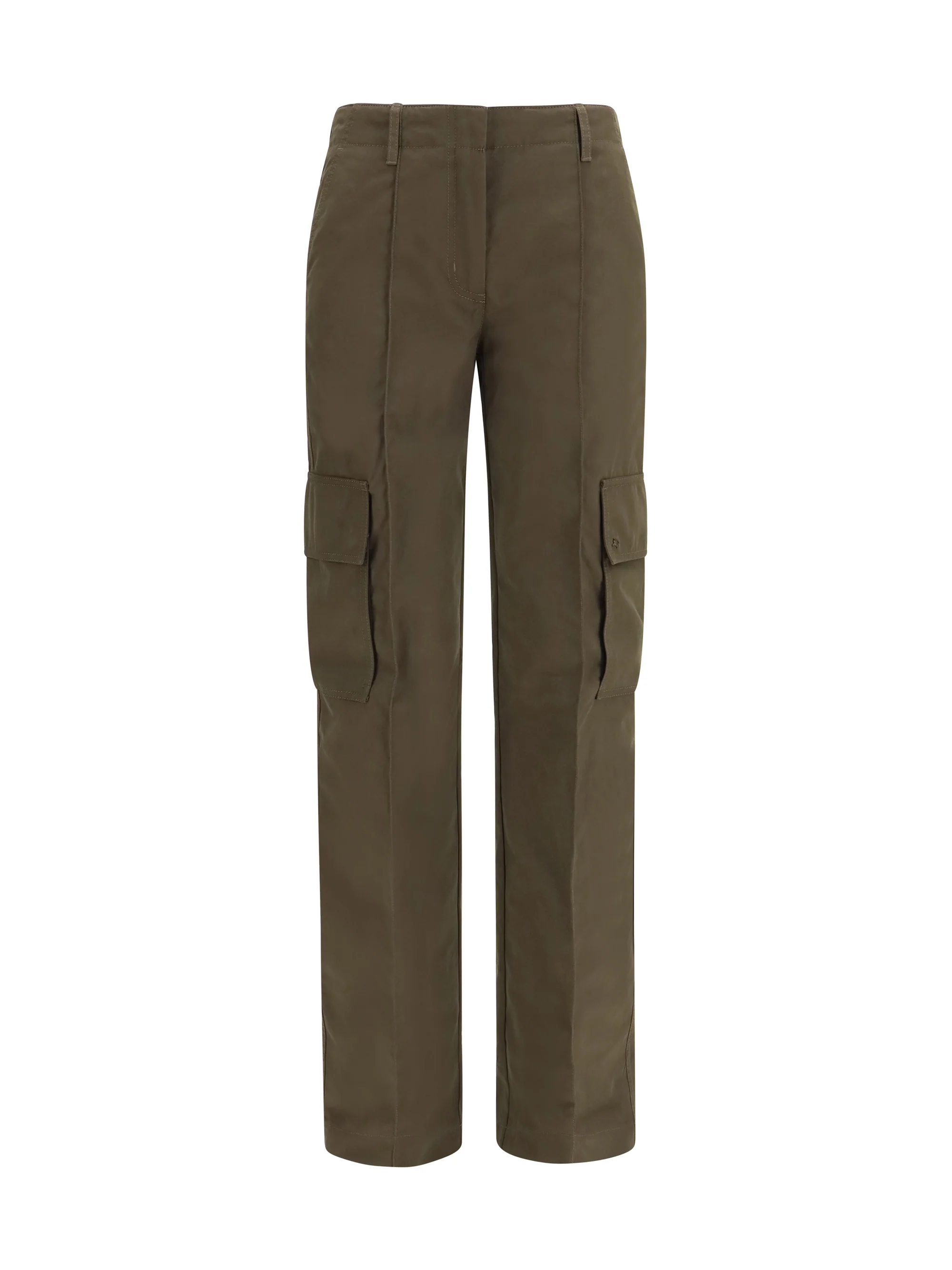 gabardine cargo pants