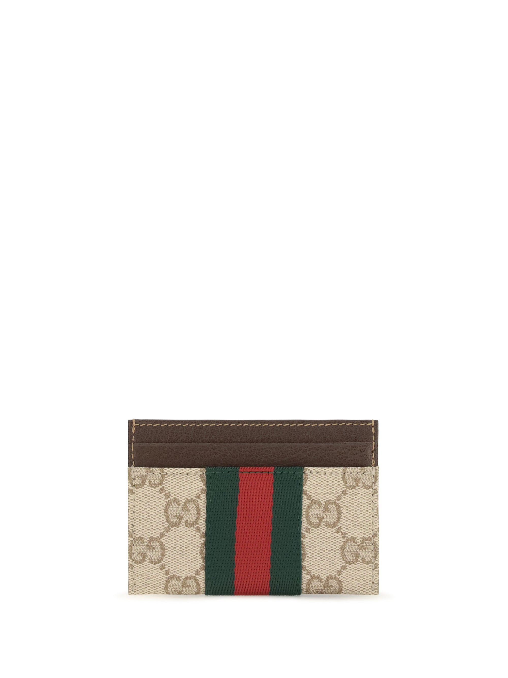 GUCCI OS card holder with web stripe