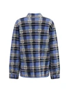 checked cashmere shirt