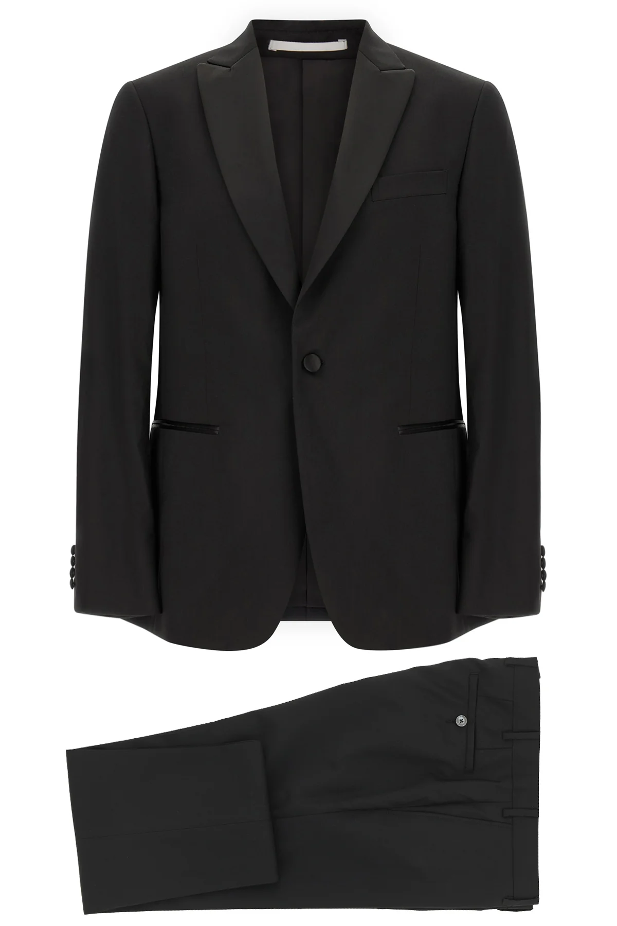 PAL ZILERI 52 the black two-piece pal zileri suit