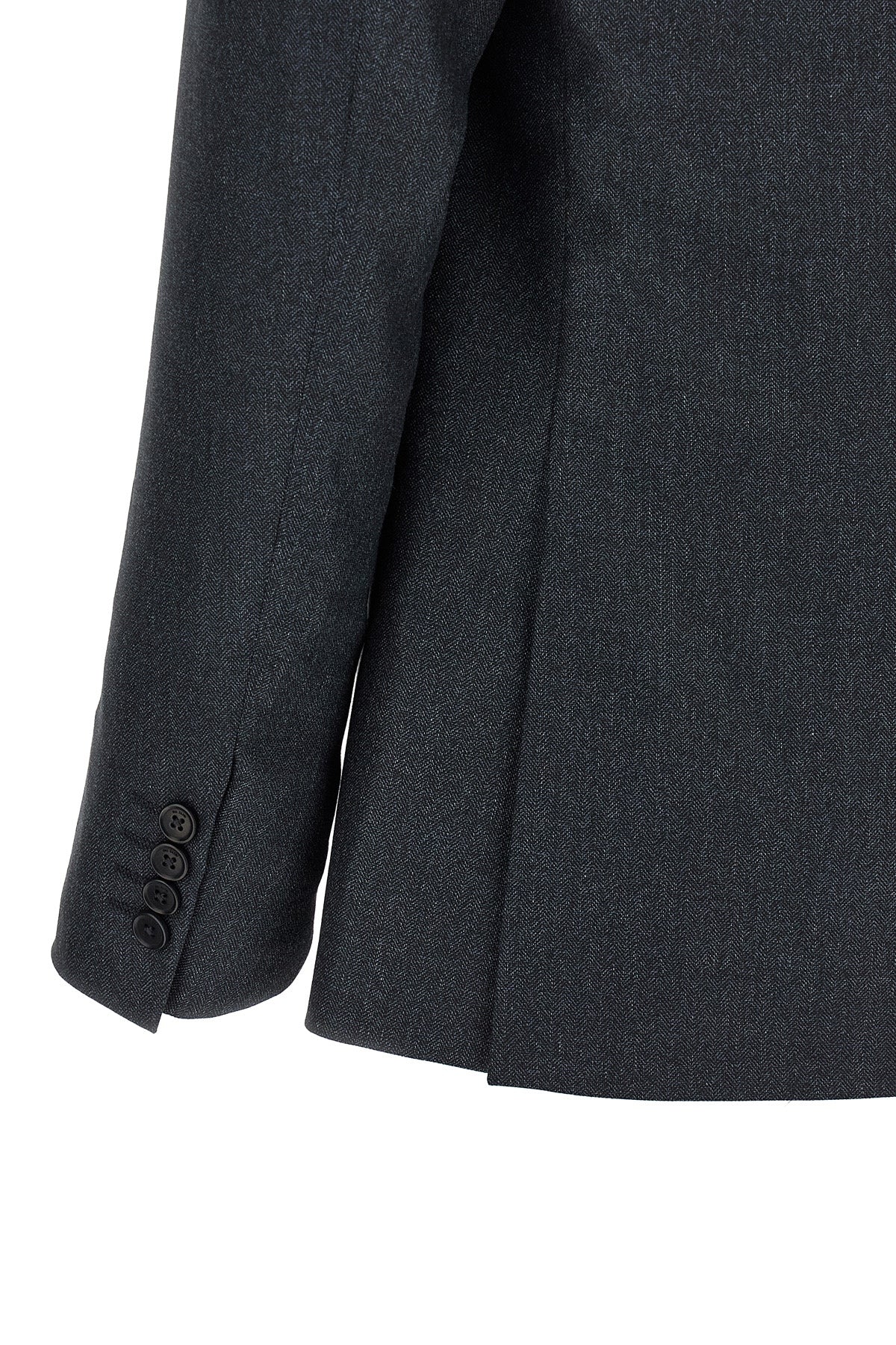 the two-piece pal zileri lord suit in dark gray