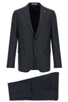 the two-piece pal zileri lord suit in dark gray