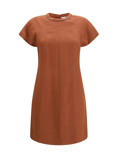 midi linen dress