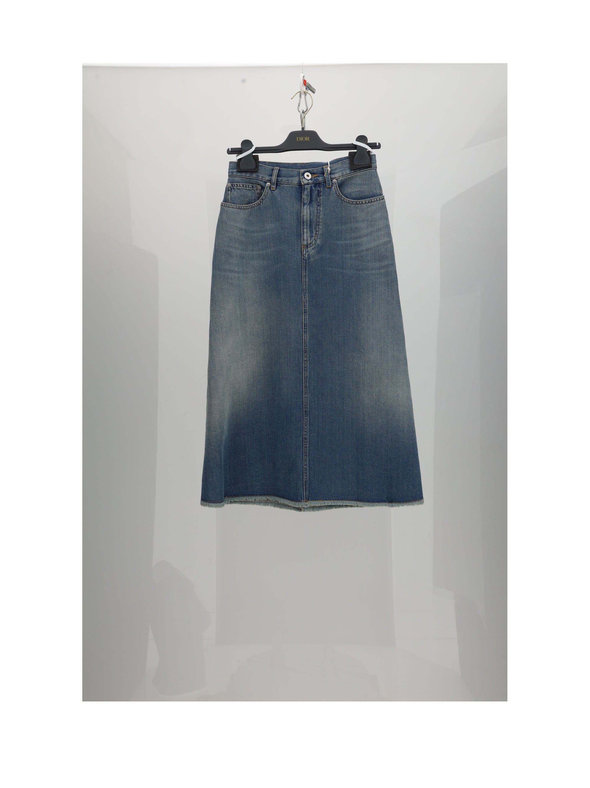 DIOR 38 denim skirt