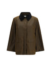 country jacket with velvet collar