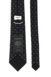 the saint laurent tie in fine silk jacquard
