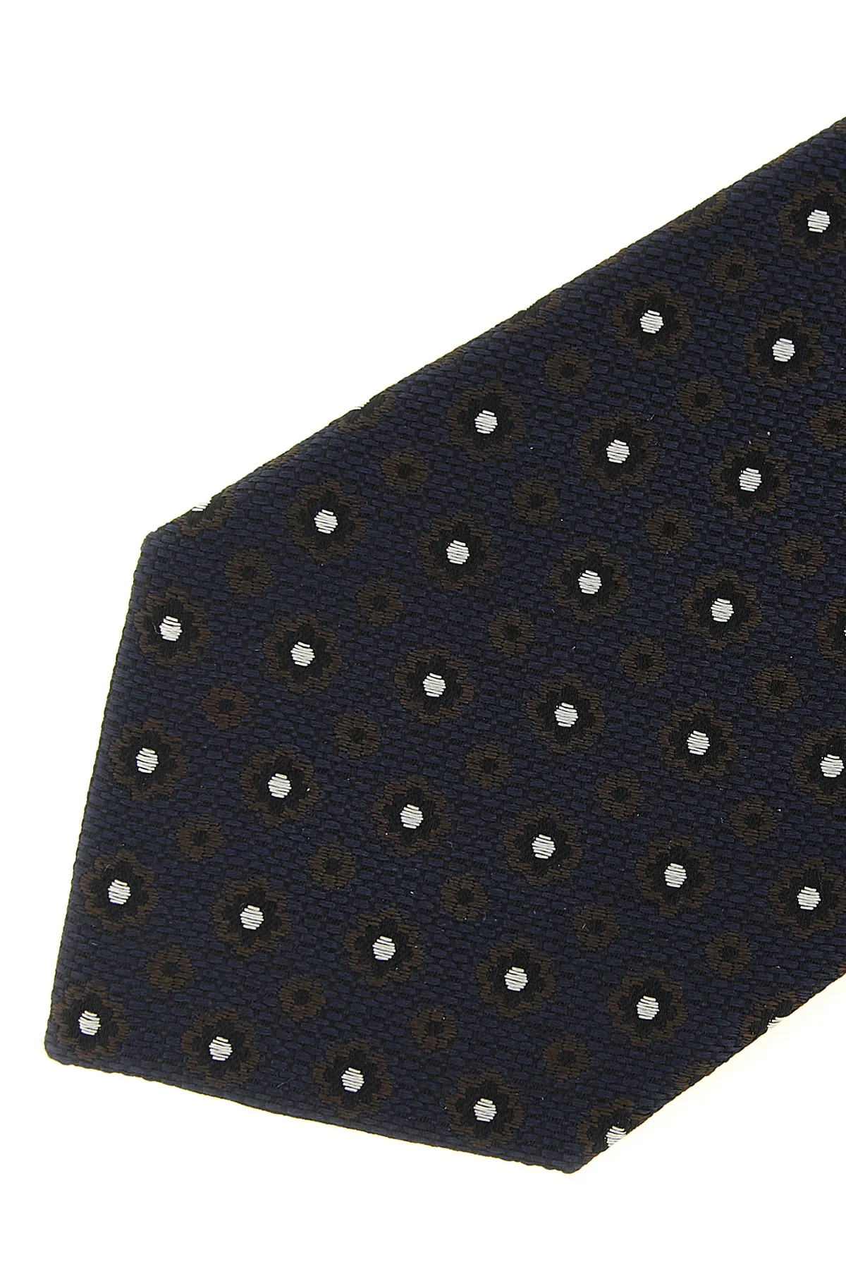 the saint laurent tie in fine silk jacquard